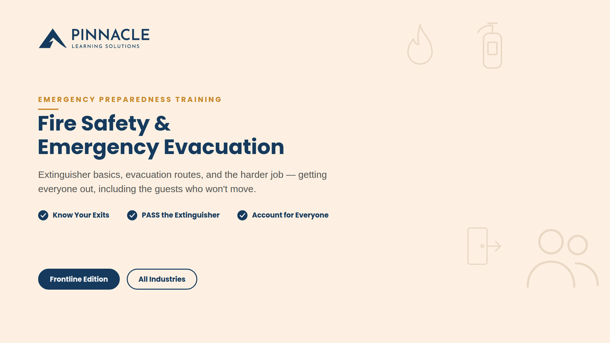 Fire Safety & Emergency Evacuation