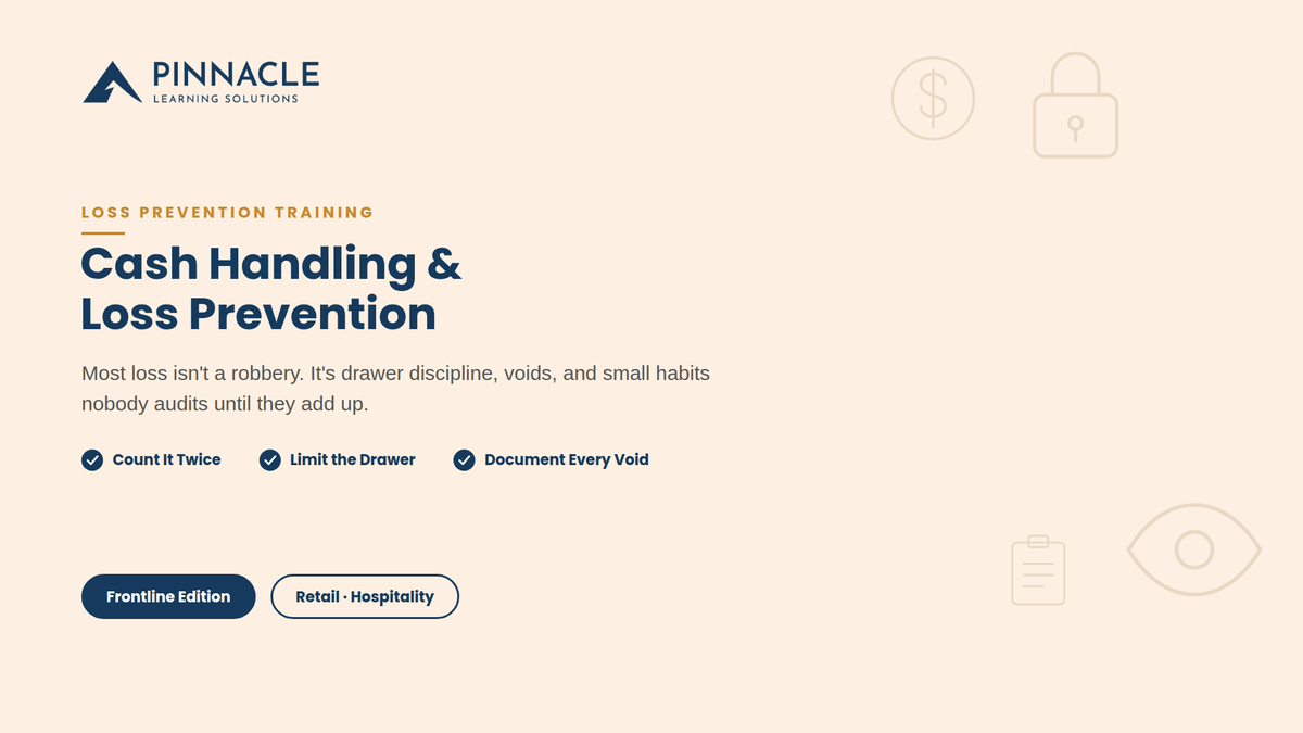 Cash Handling & Loss Prevention